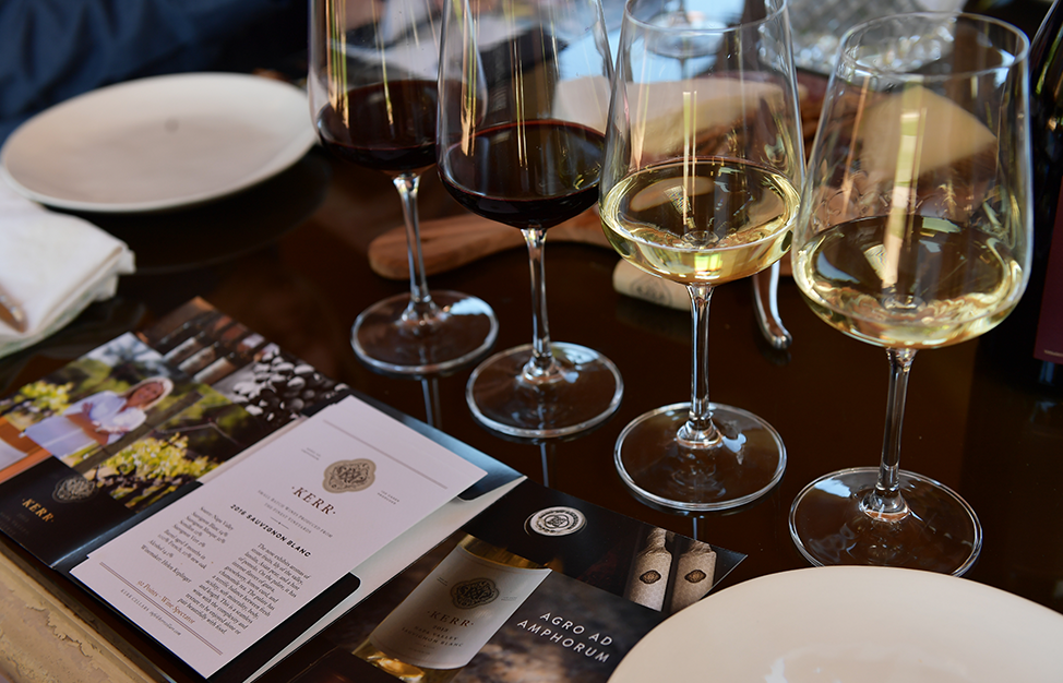 Custom Kerr Cellars Wine Tasting