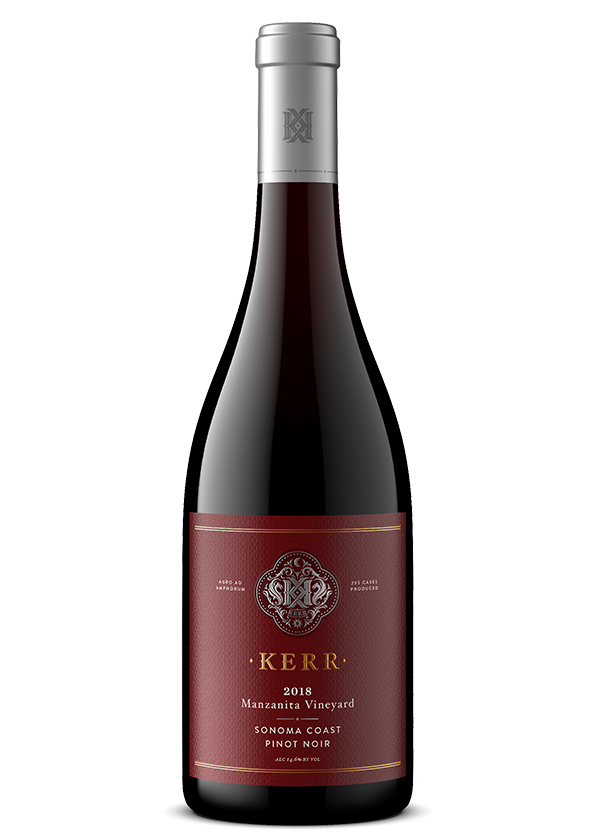 Kerr Cellas 2018 Manzanita Vineyard Pinot Noir