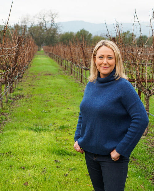 How did the January Winter Storms effect the Vineyards?