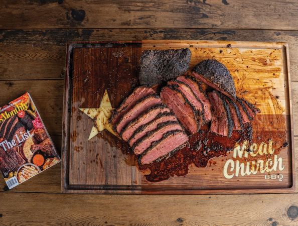 Pastrami Brisket with B4 Barbeque